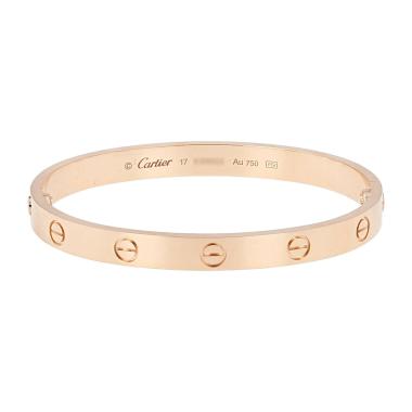 Bracciale Cartier Love in oro rosa