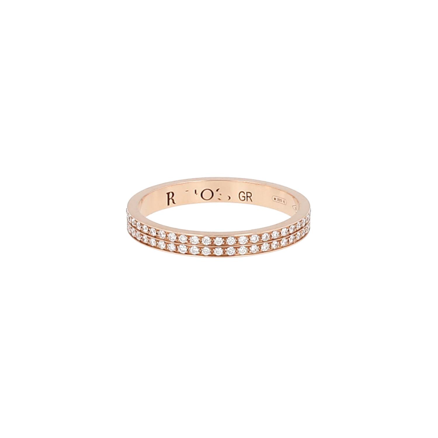 Alliance Repossi Berbère or rose diamants occasion Alliance Repossi Berbère or rose diamants occasion