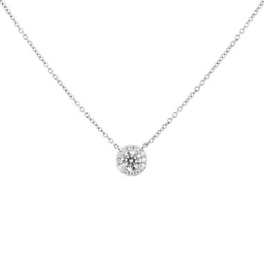 Collier Tiffany & Co Soleste en platine et diamants