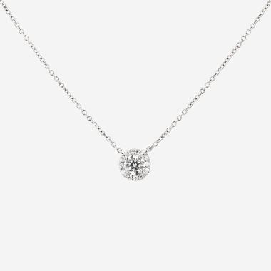 Collier Tiffany & Co Soleste en platine et diamants