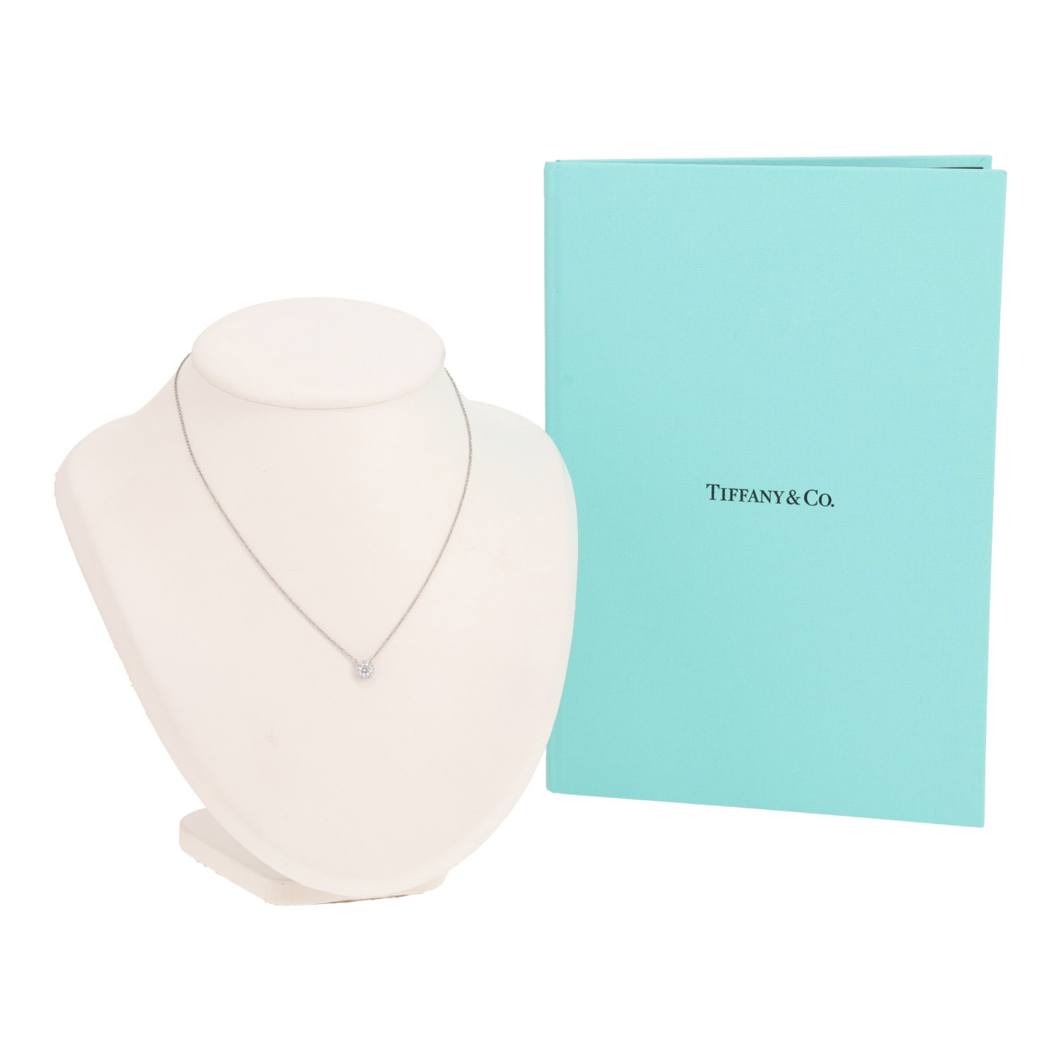 Collana Tiffanyamp; Co. Soleste in platino e diamanti - Detail D2