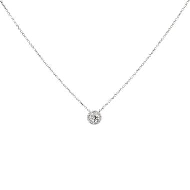 Tiffany & Co Soleste necklace in platinum and diamonds