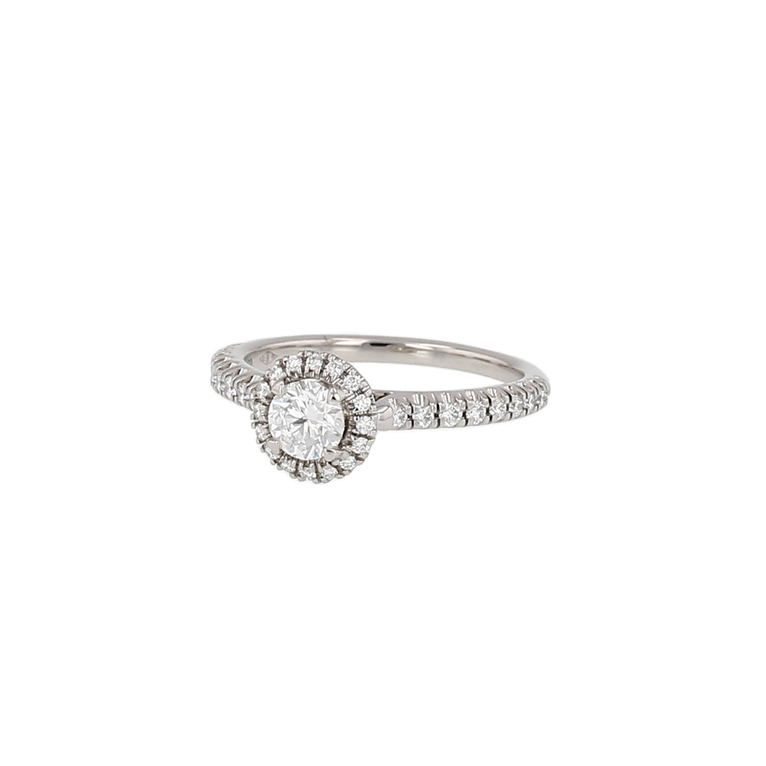 Bague Cartier Destinée Platine Diamants Occasion Bague Cartier Destinée Platine Diamants Occasion