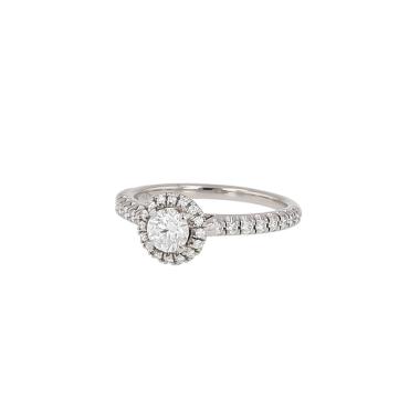 Anello Cartier Destinée in platino e diamanti