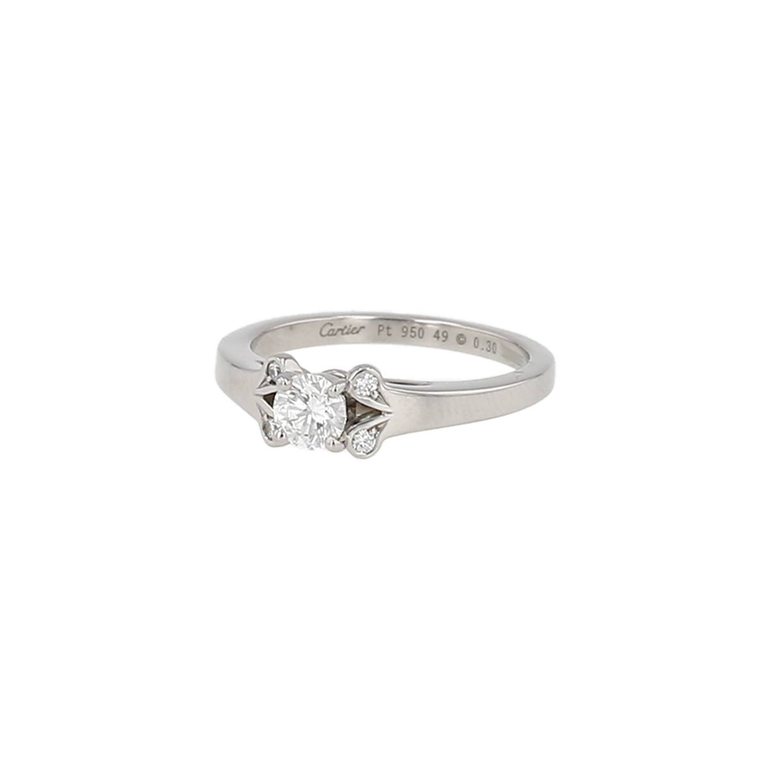 Bague Cartier Ballerine Platine Diamants Occasion Bague Cartier Ballerine Platine Diamants Occasion