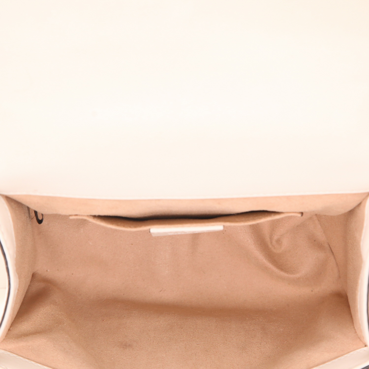 Sac bandoulière Gucci  Padlock en cuir monogram beige - Detail D3