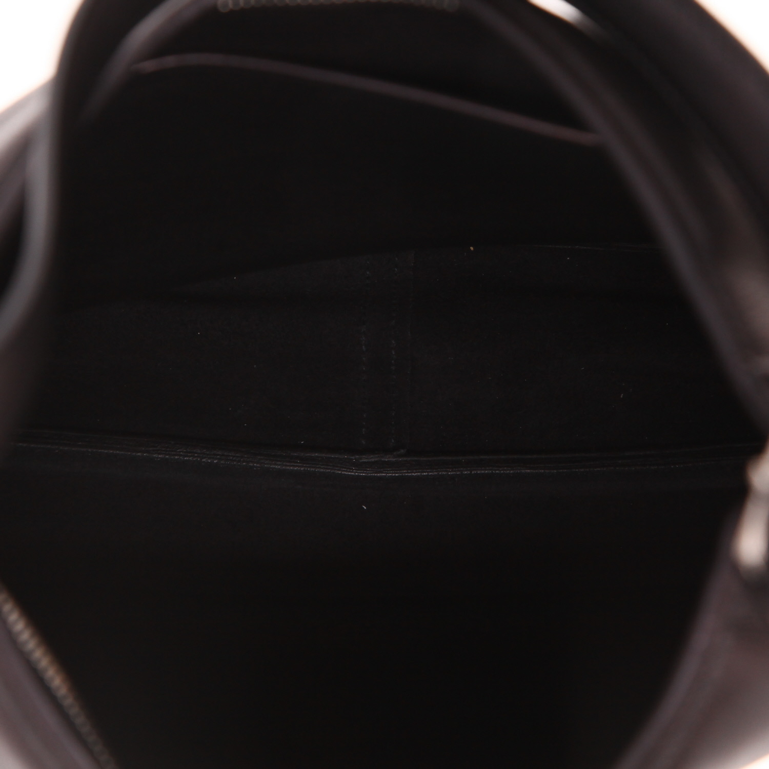 Sac à main Hermès  Trim en cuir Swift noir - Detail D3