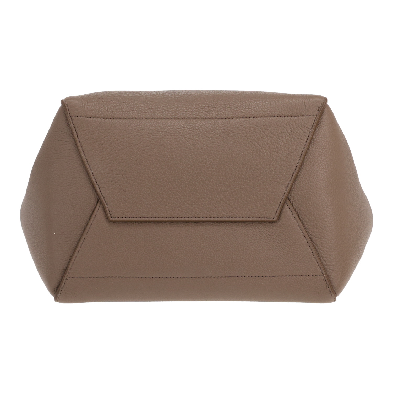 Celine handbag  Taupe leather shoulder bag - Detail D1