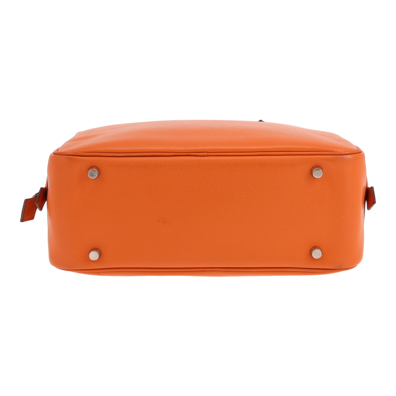 Hermès handbag – ‘Plume’ in orange Epsom leather - Detail D1
