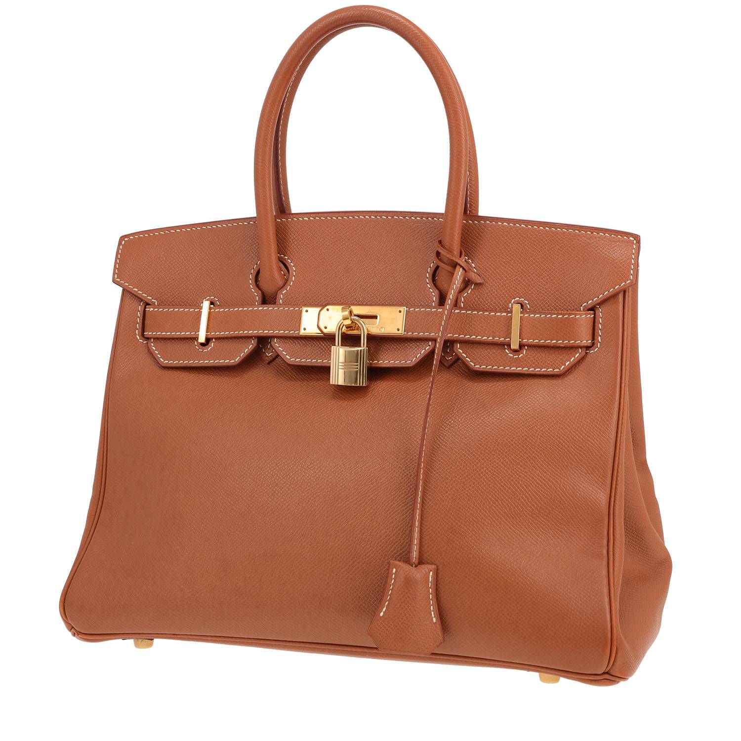 Hermès Birkin 30 Courchevel Gold 1997 Occasion Hermès Birkin 30 Courchevel Gold 1997 Occasion