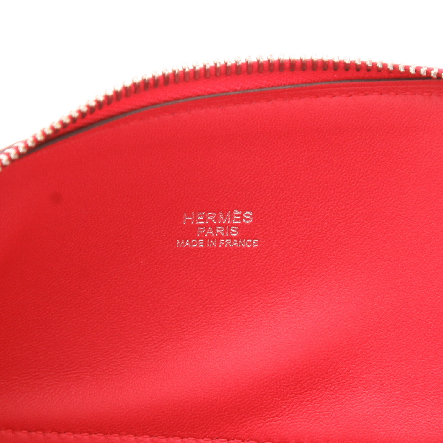 Sac à main Hermès  Bolide 25 cm en cuir epsom Rose extrême - Detail D2