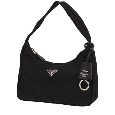Sac à main Prada  Re-Edition 2000 en toile noire