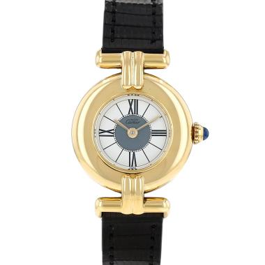 Cartier Must Colisée watch in vermeil Ref: Cartier - 590002  Circa 1994