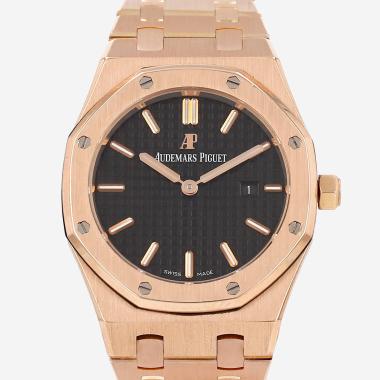 Montre Audemars Piguet Lady Royal Oak en or rose Ref: Audemars Piguet - 67650OR  Vers 2017