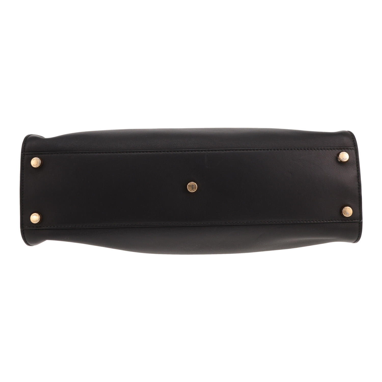 Borsa Fendi Peekaboo in pelle nera - Detail D1
