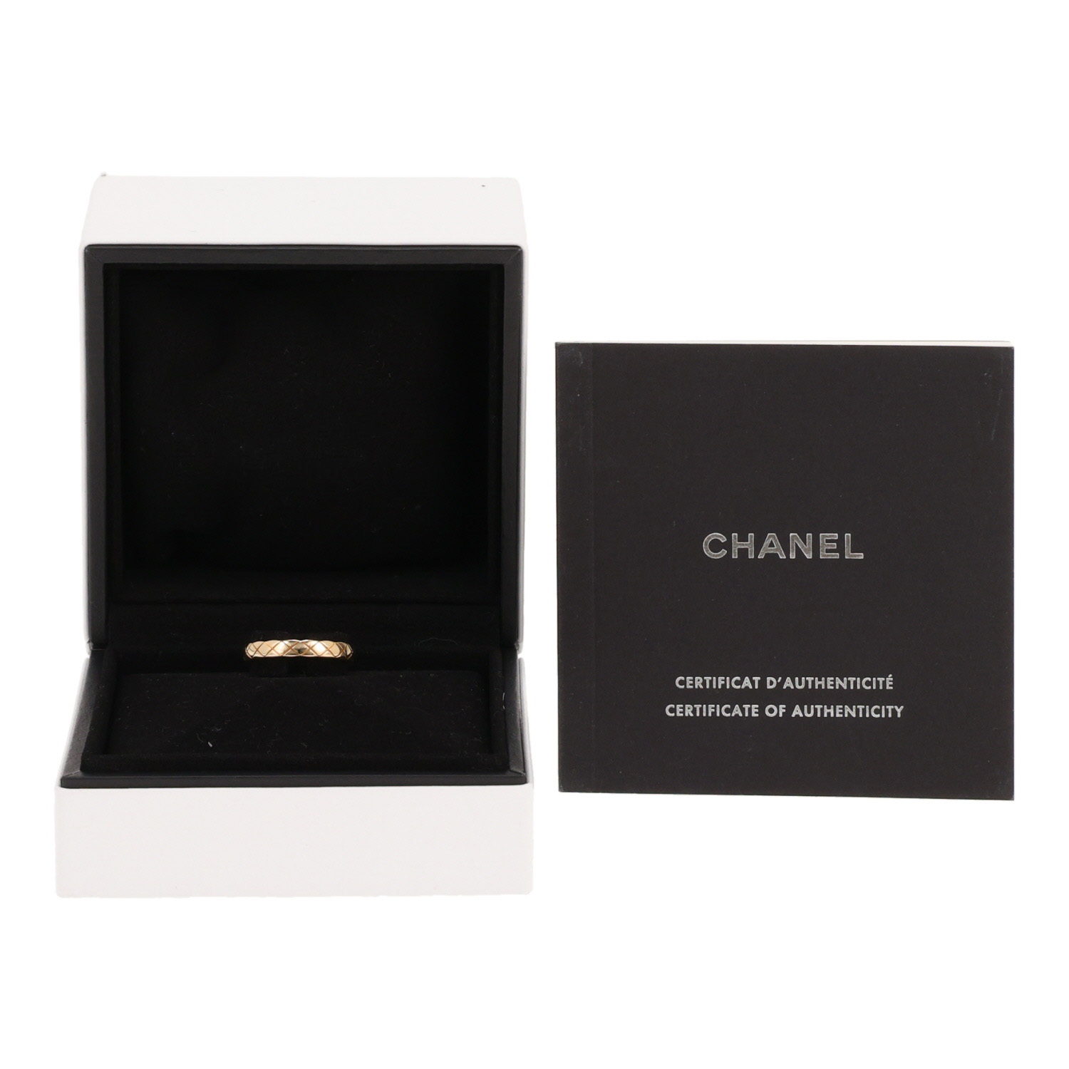 Bague Chanel Coco Crush mini modèle en or jaune - Detail D2