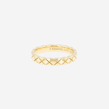 Bague Chanel Coco Crush mini modèle en or jaune