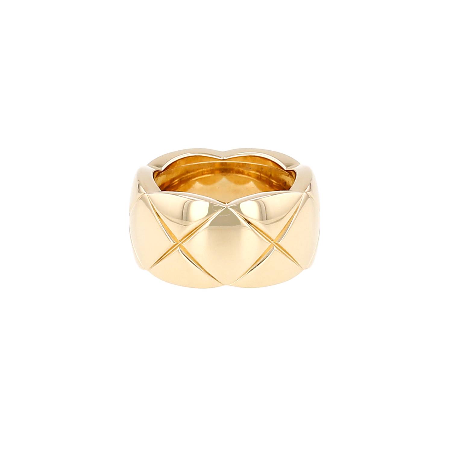 Bague Chanel Coco Crush Or Jaune Grand Modèle Occasion Bague Chanel Coco Crush Or Jaune Grand Modèle Occasion