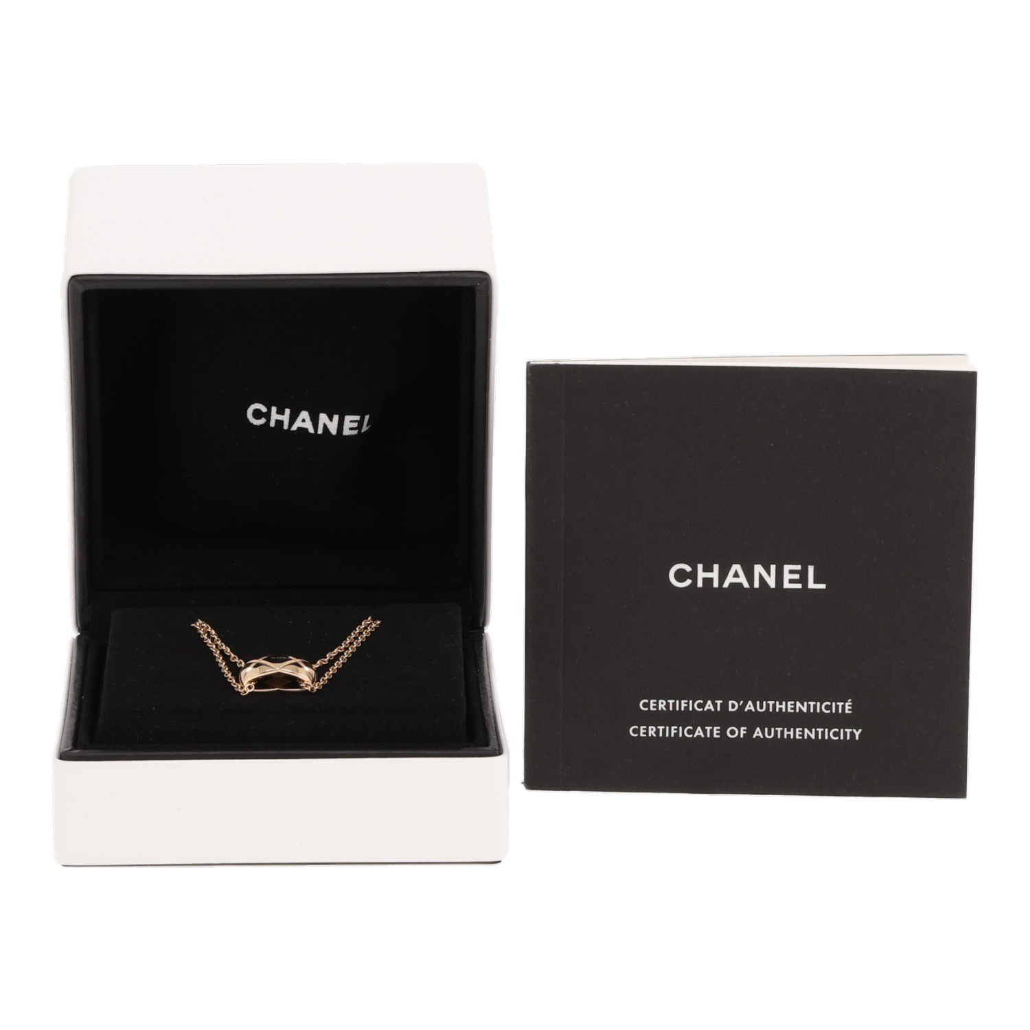 Collar Chanel Coco Crush de oro amarillo - Detail D2