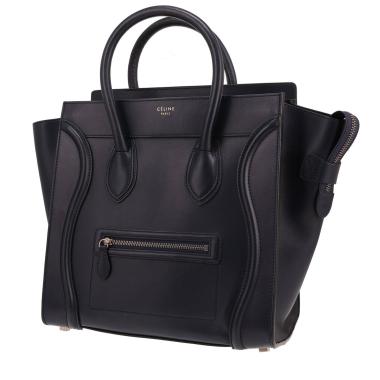 Bolso Celine «Luggage» de piel Bleu Nuit