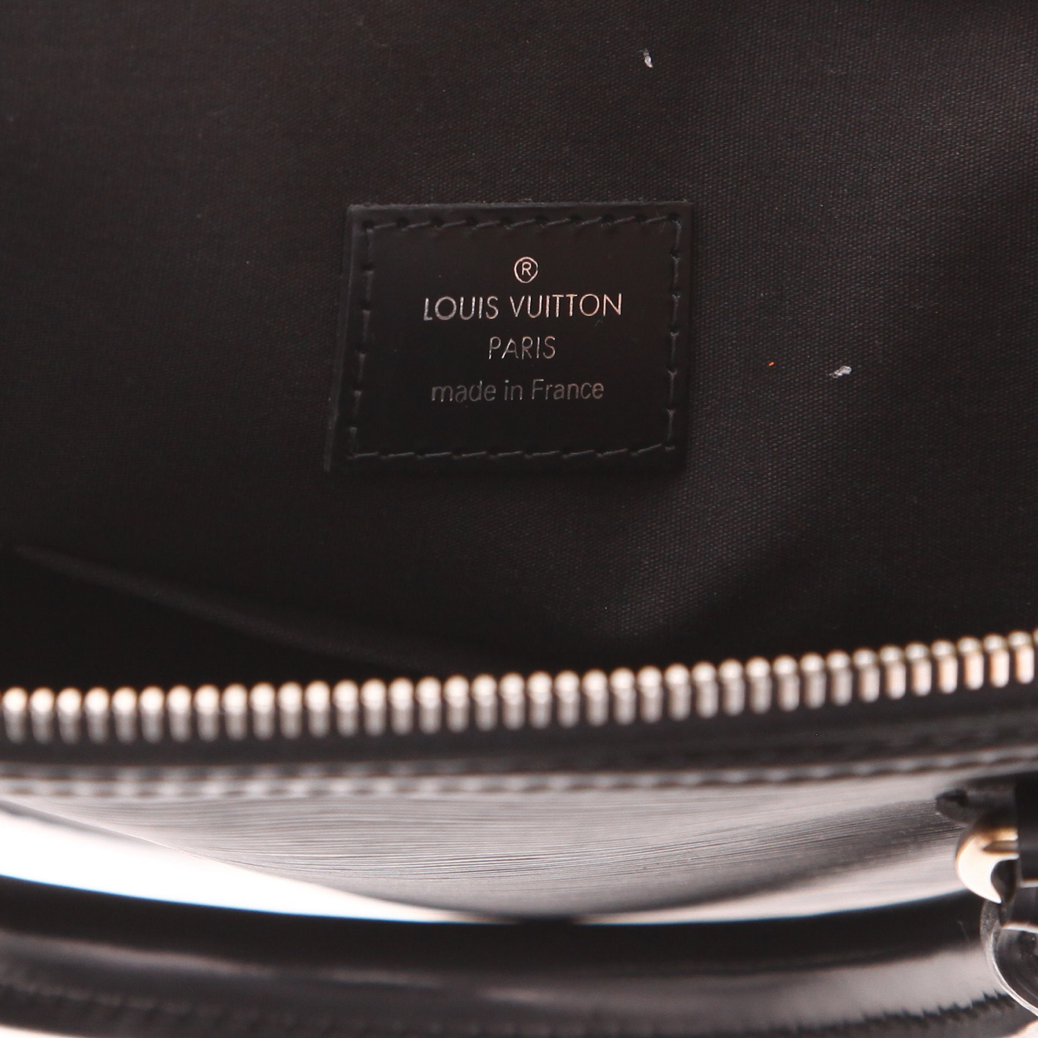 Bolso Louis Vuitton Lockit de piel Épi noire - Detail D2