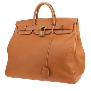 Borsa da viaggio Hermès  Modello “Haut” con cinturini in pelle Ardenne naturale