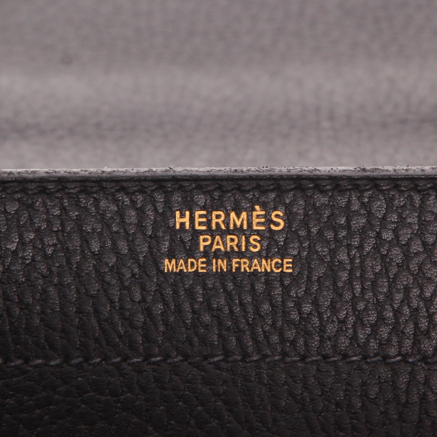 Porte-documents Hermès  Sac à dépêches en cuir Ardenne noir - Detail D2