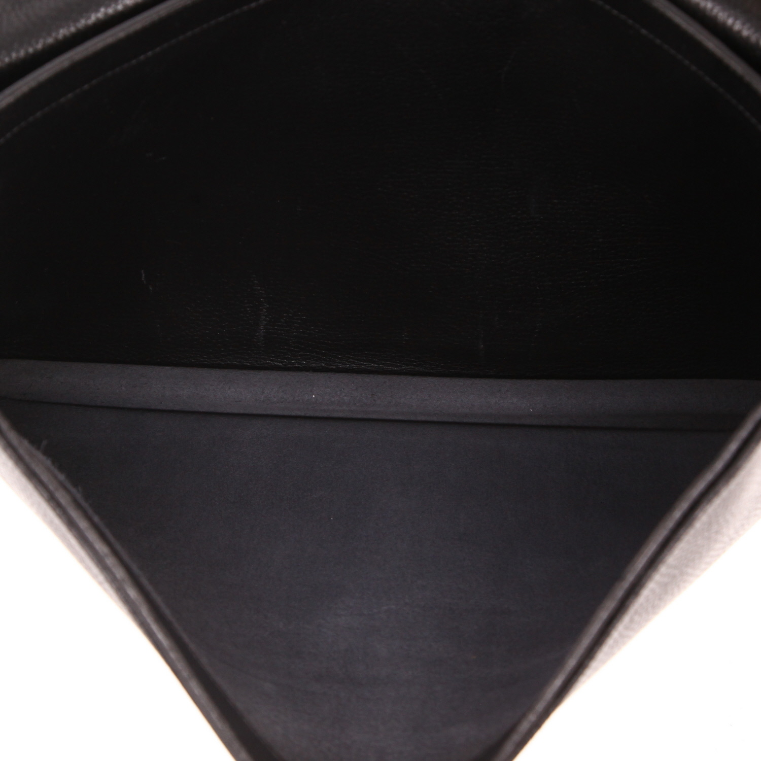 Porte-documents Hermès  Sac à dépêches en cuir Ardenne noir - Detail D3