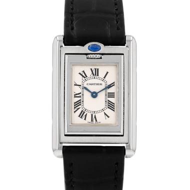 Montre Cartier Tank Basculante en acier Ref: Cartier - 2386  Vers 1990