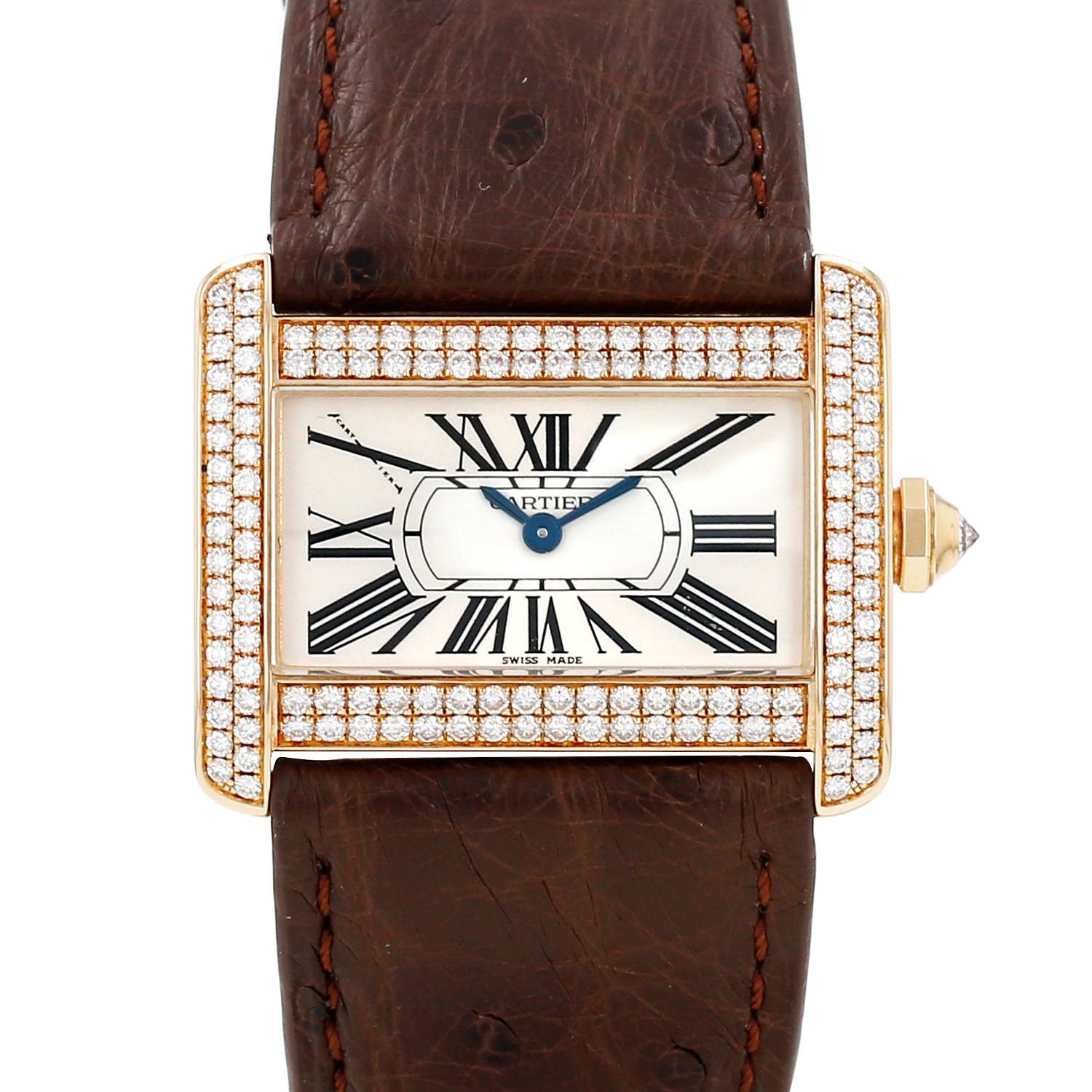 Montre Cartier Tank Divan en or jaune Ref: Cartier - 2601 Vers 2000