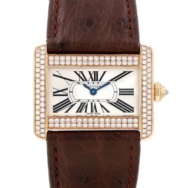 Montre Cartier Tank Divan en or jaune Ref: Cartier - 2601  Vers 2000