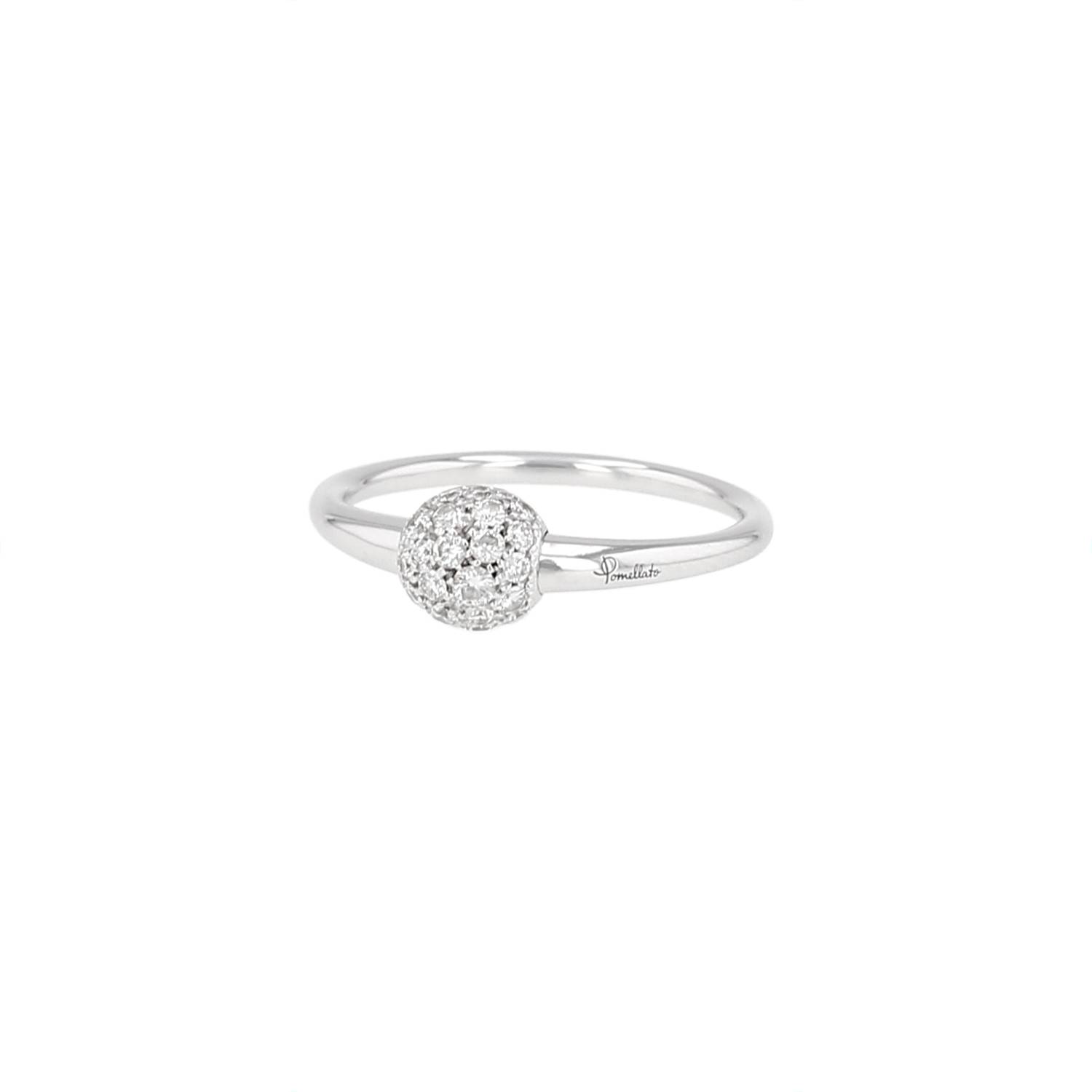 Bague Pomellato M&rsquo;ama Non M&rsquo;ama or blanc diamants occasion