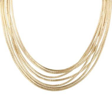 Vintage yellow gold necklace