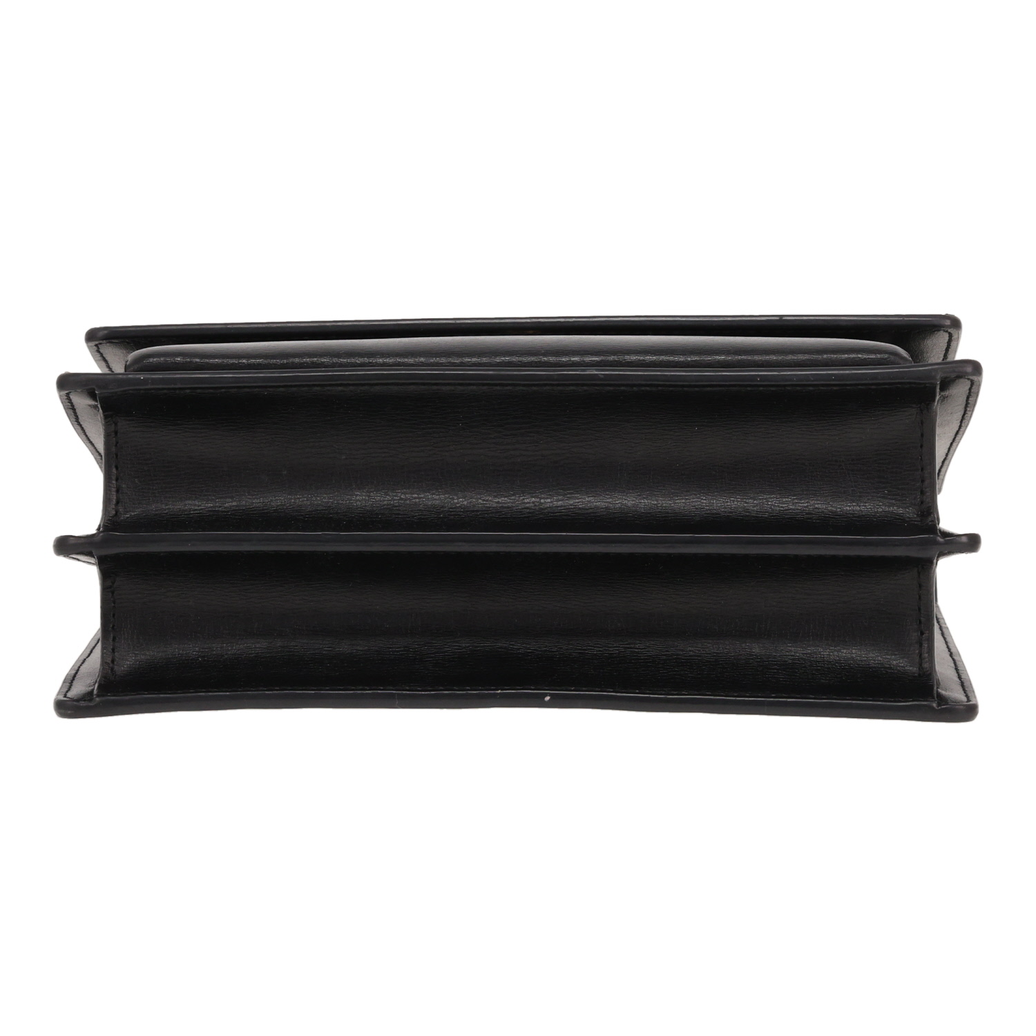 Bolso Saint Laurent «Sunset», modelo mediano, de piel negra - Detail D1