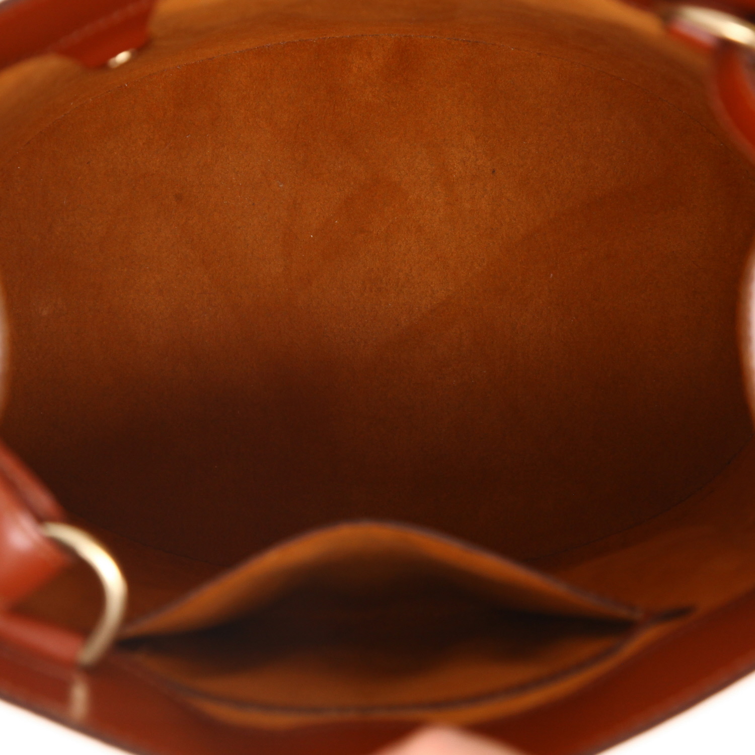 Borsa Louis Vuitton Cluny in pelle Épi marrone - Detail D3