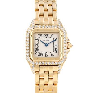 Cartier Panthère watch, small model, in yellow gold. Ref: Cartier - 8057917. Circa 1990