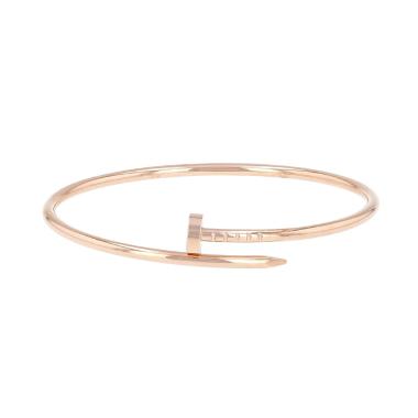 Pulsera Cartier «Juste un clou», modelo pequeño, en oro rosa