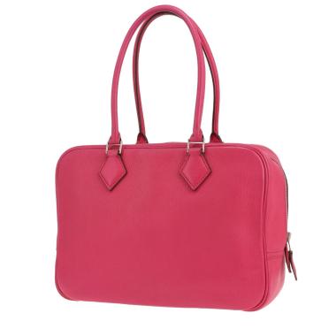 Hermès handbag – ‘Plume’ in Rose Shocking Mysore leather