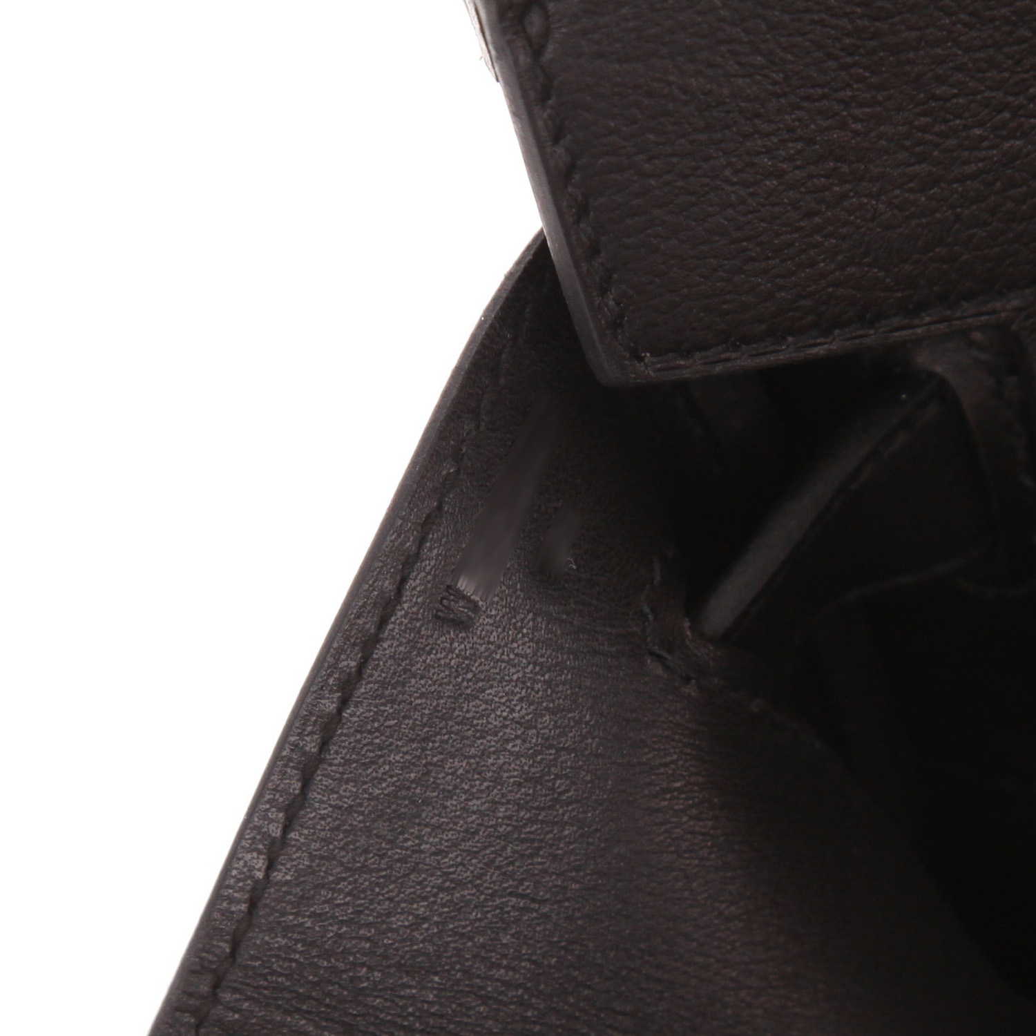 Borsa da weekend Hermès  Top con cinturini Rock in pelle nera - Detail D4