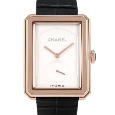Chanel Boy-friend watch, large model, in rose gold, circa 2022