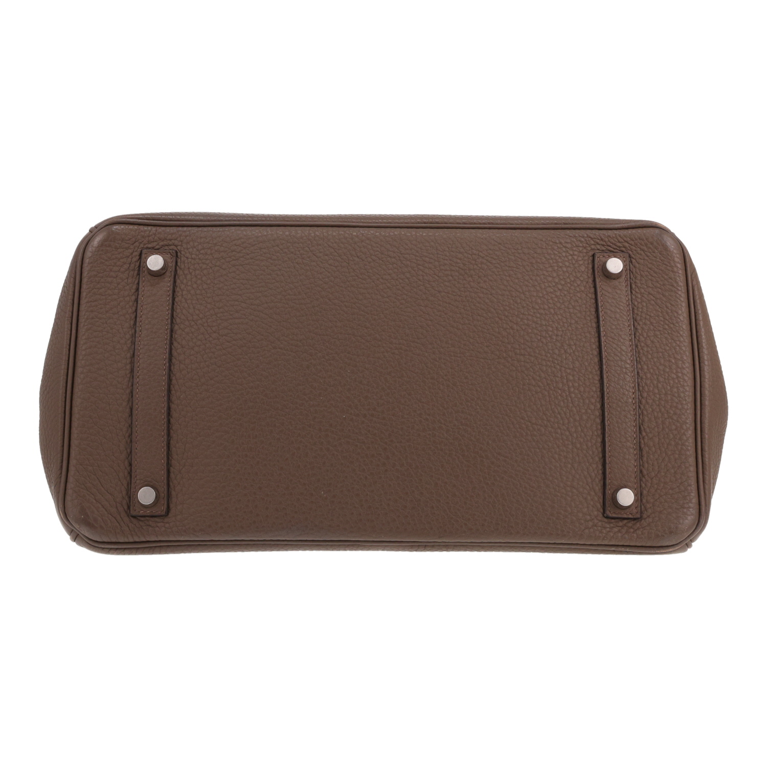 Borsa Hermès Birkin da 35 cm in pelle Togo color taupe - Detail D1