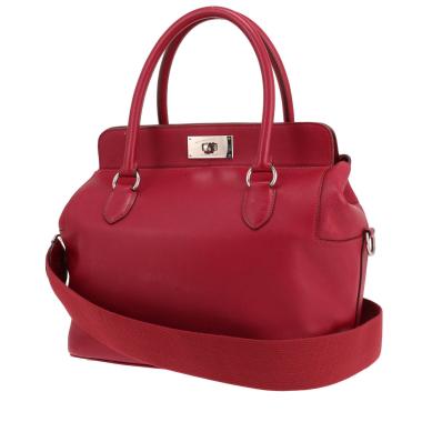Hermès ‘Tool Box’ handbag in Tosca pink Evercolour calfskin