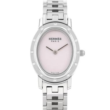 Montre Hermès Clipper en acier Ref: Hermès - C01.230  Vers 2010