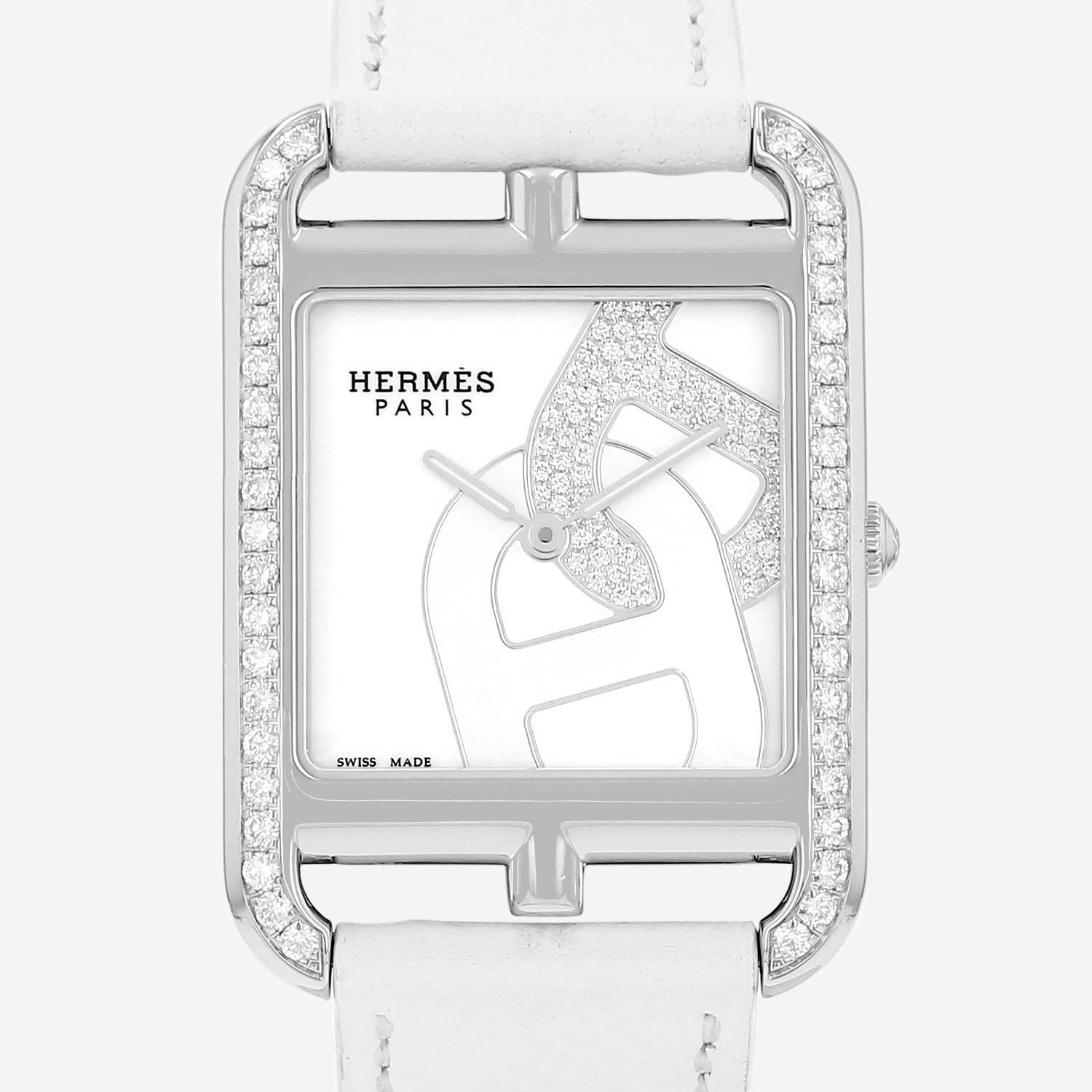 Hermès Cape Cod watch, large model, in steel, Ref: Hermès - CC3.730, circa 2021