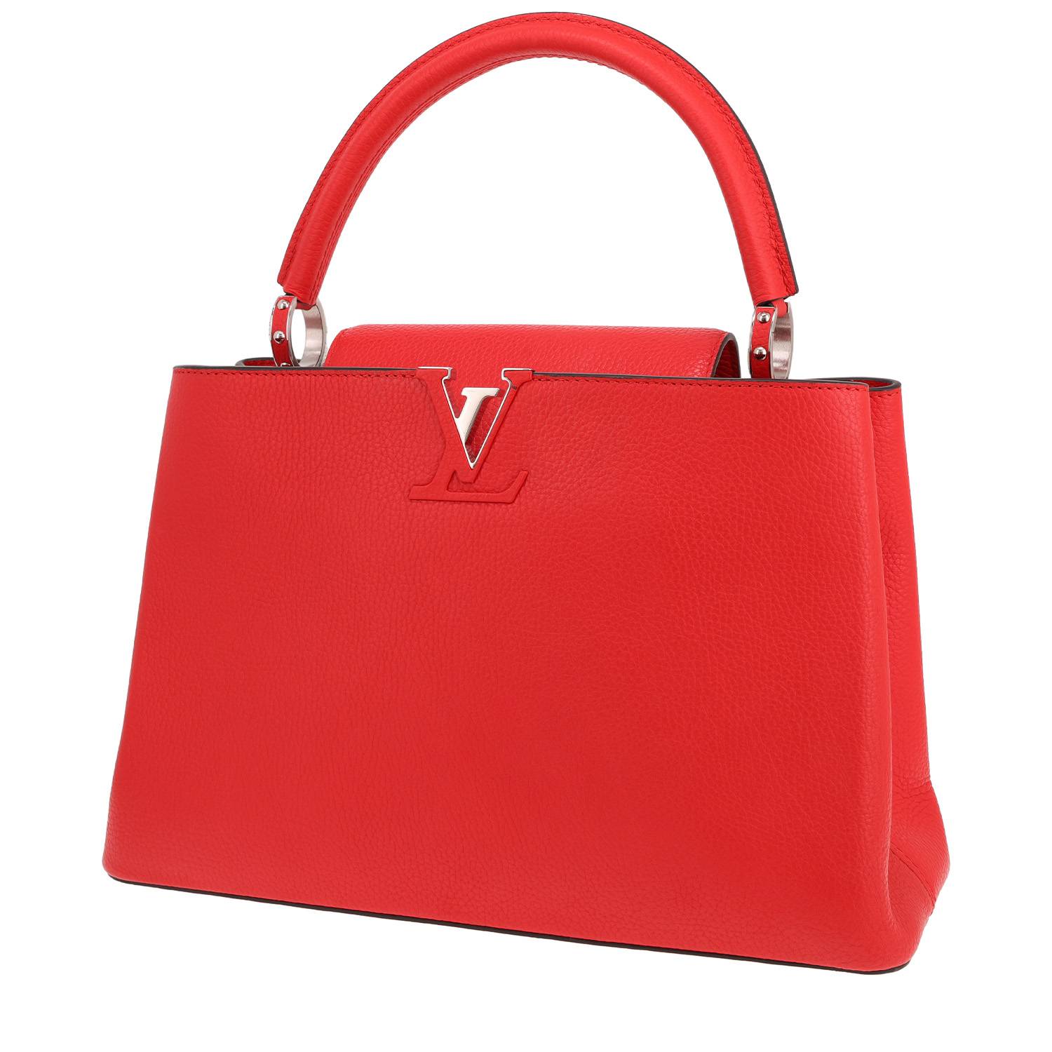 Louis Vuitton Capucines rouge clémence occasion