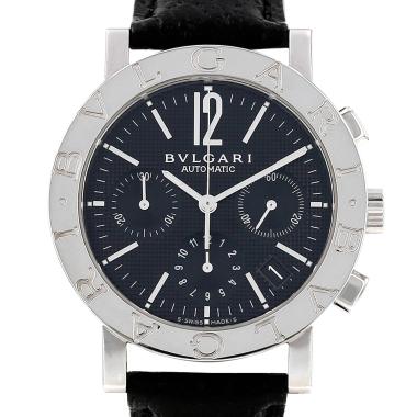 Bvlgari steel watch, Ref: BB 38 SL, circa 2016
