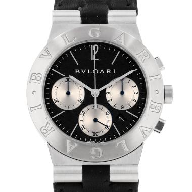 Montre Bulgari Bulgari Chrono en acier Ref: Bulgari - CH35S  Vers 2000