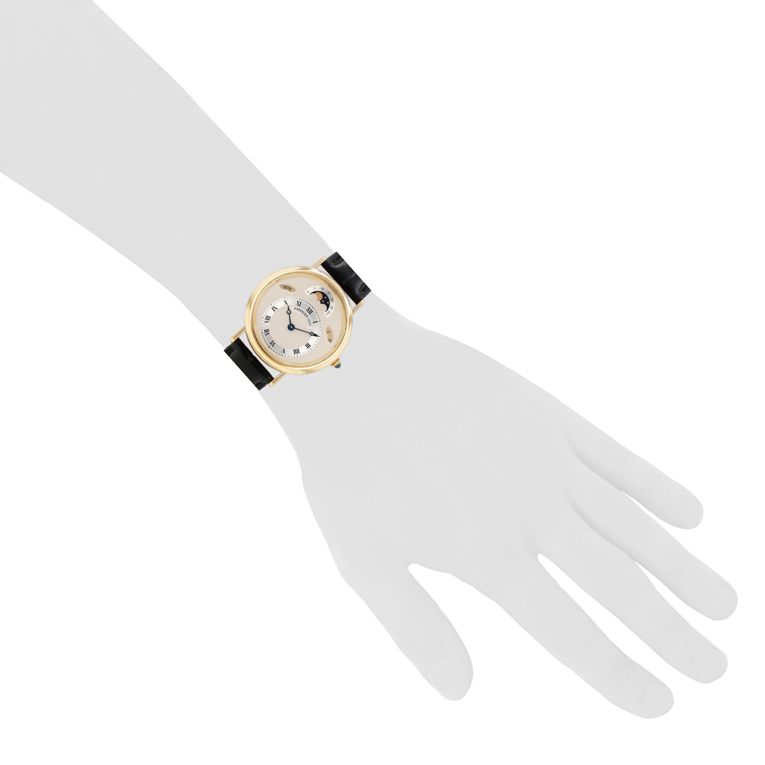 Montre Breguet Classic Complications en or jaune Ref: Breguet - 3337  Vers 2000 - Detail D1