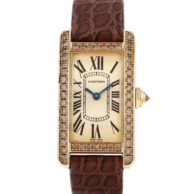 Orologio Cartier Tank Américaine in oro giallo, rif.: Cartier - 2482  Circa 2017