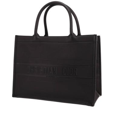 Dior Book Tote medium-sized shopping bag in black leather